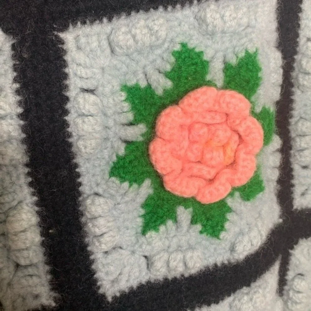 Granny Rose Square Blanket